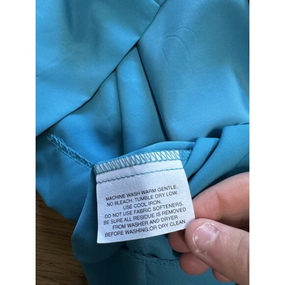 Caron Chicago Women Petite Size 10 Button Top Shoulder Pads Vintage USA MADE - Picture 7 of 9